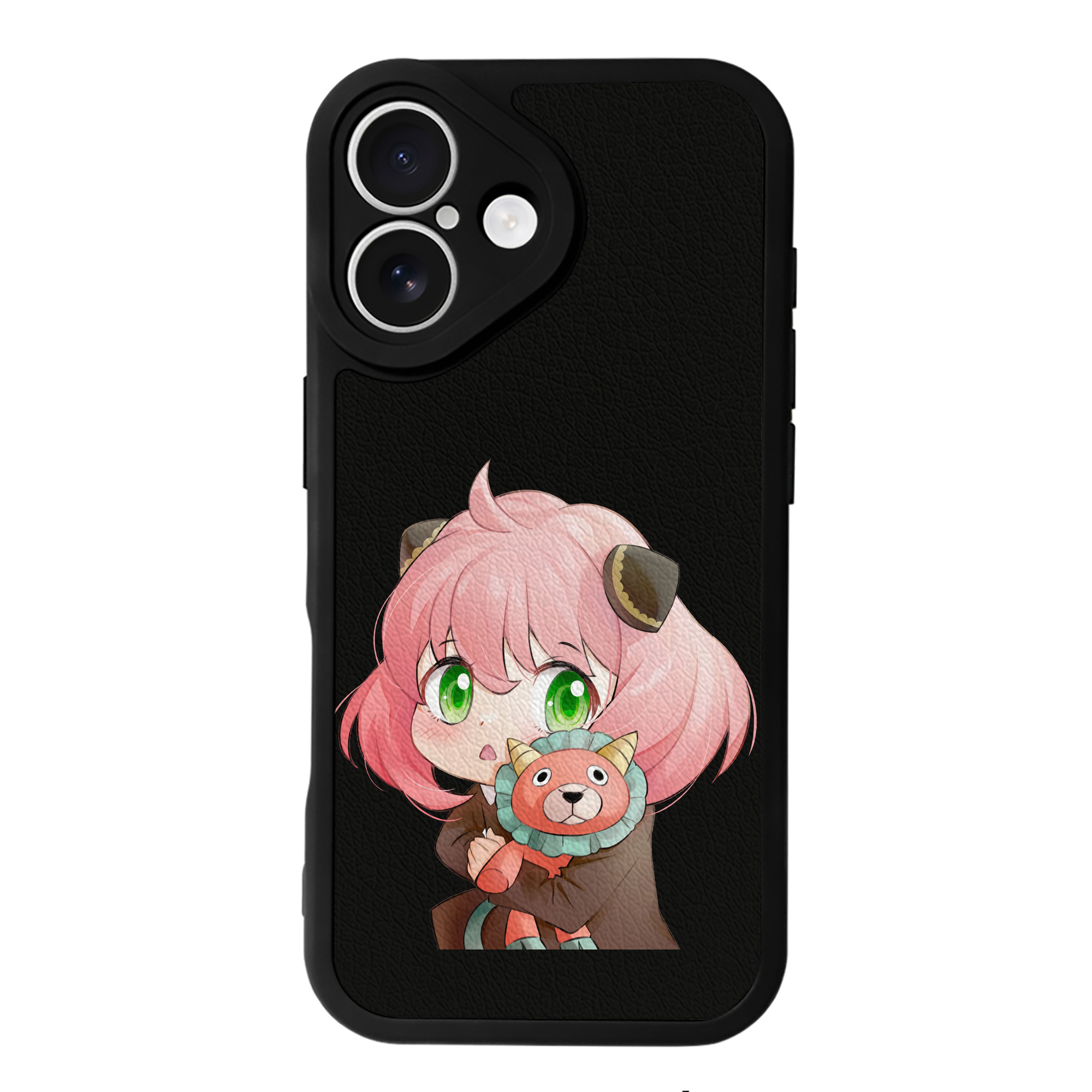 （画像用） SPY×FAMILY间谍家家酒 【iPhone 16シリーズ対応】シリコンスマホケース（レザー調） 材質：シリコン